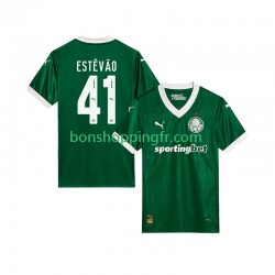 Maillot Domicile Palmeiras Estevao 41 2025-2026 Manches Courtes Homme