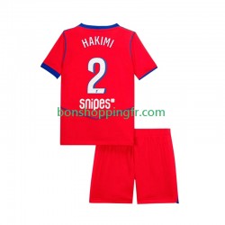 Maillot 3ème Paris Saint-Germain Achraf Hakimi 2 2025-2026 Manches Courtes Jeune Enfant(+shorts)