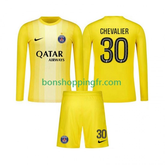 Maillot 3ème Paris Saint-Germain Gardien Lucas Chevalier 30 2025-2026 Manches Longues Jeune Enfant(+shorts) Maillot 3ème Paris Saint-Germain Gardien Lucas Chevalier 30 2025-2026 Manches Longues Jeune Enfant(+shorts)