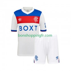 Maillot Extérieur Rangers 2025-2026 Manches Courtes Jeune Enfant(+shorts)