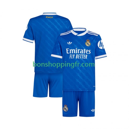 Maillot 3ème Real Madrid 2025-2026 Manches Courtes Jeune Enfant(+shorts) Maillot 3ème Real Madrid 2025-2026 Manches Courtes Jeune Enfant(+shorts)