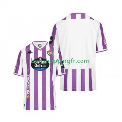 Maillot Domicile Real Valladolid 2025-2026 Manches Courtes Homme