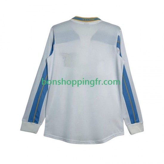 Maillot Rétro Extérieur SS Lazio 1999 2000 Manches Longues Homme