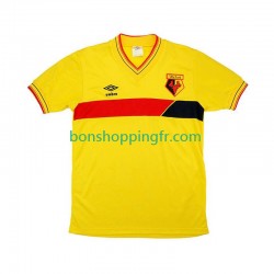 Maillot Rétro Domicile Watford 1985 Manches Courtes Homme