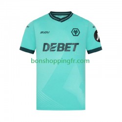 Maillot Extérieur Wolverhampton Wanderers 2024-2025 Manches Courtes Homme