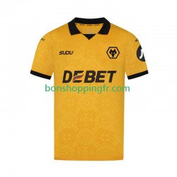 Maillot Domicile Wolverhampton Wanderers 2025-2026 Manches Courtes Homme