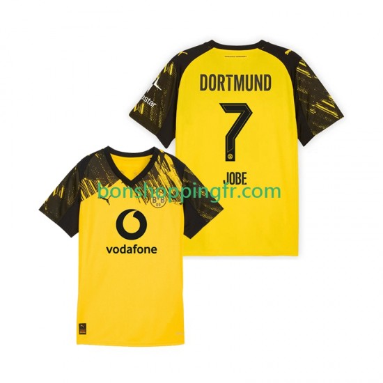 Maillot Domicile Borussia Dortmund Jobe Bellingham 7 2025-2026 Manches Courtes Homme Maillot Domicile Borussia Dortmund Jobe Bellingham 7 2025-2026 Manches Courtes Homme