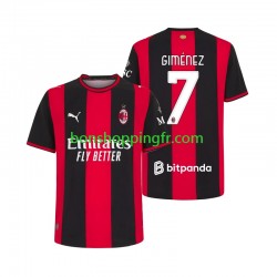 Maillot Domicile AC Milan Gimenez 7 2026-2027 Manches Courtes Homme