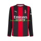 Maillot Domicile AC Milan 2026-2027 Manches Longues Homme