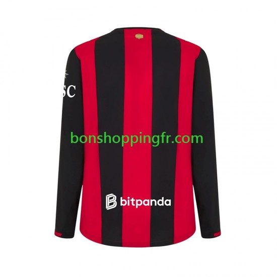 Maillot Domicile AC Milan 2026-2027 Manches Longues Homme