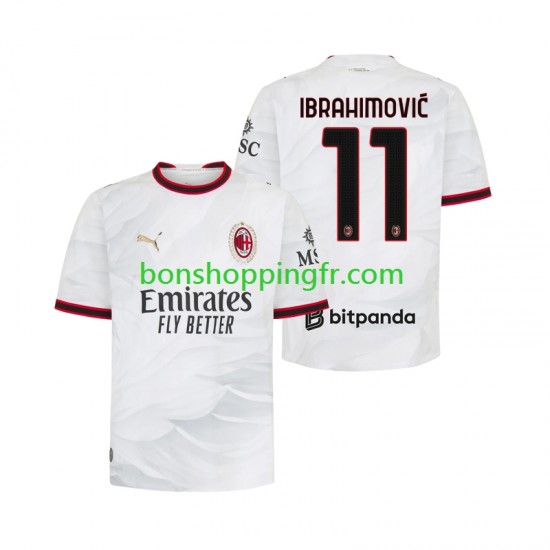 Maillot Extérieur AC Milan Ibrahimovic 11 2026-2027 Manches Courtes Homme