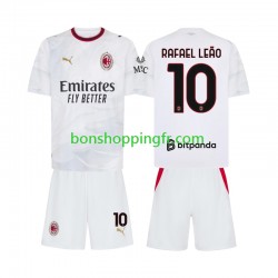 Maillot Extérieur AC Milan Rafael Leao 10 2026-2027 Manches Courtes Jeune Enfant(+shorts)
