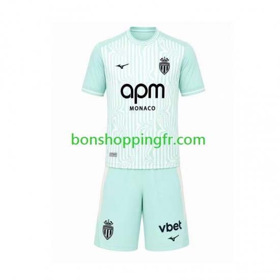 Maillot 3ème AS Monaco 2026-2027 Manches Courtes Jeune Enfant(+shorts)