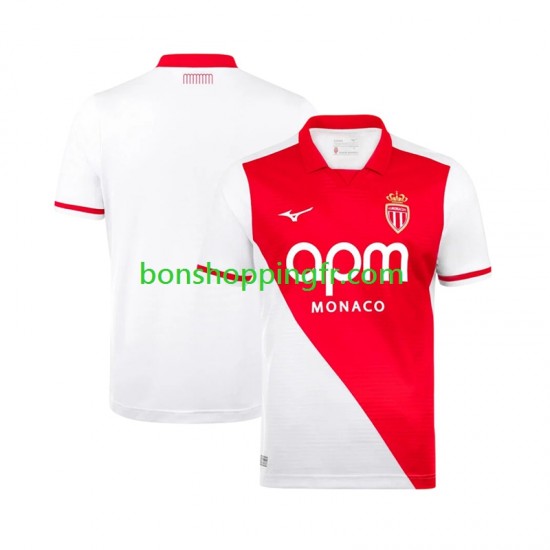 Maillot Domicile AS Monaco 2026-2027 Manches Courtes Homme