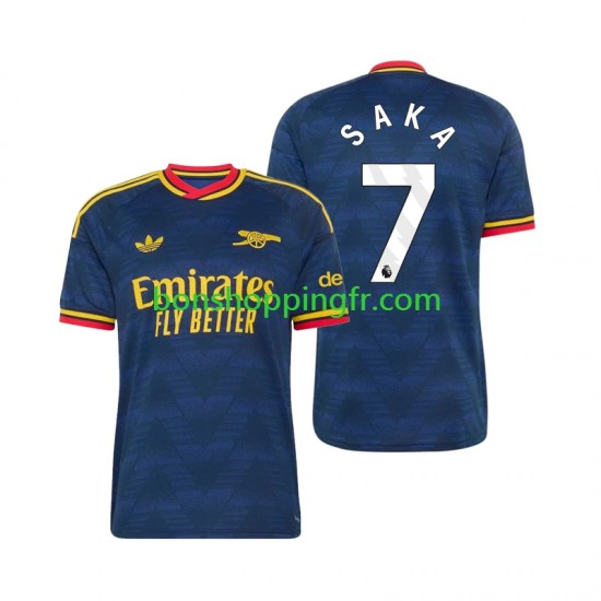 Maillot Extérieur Arsenal Bukayo Saka 7 2026-2027 Manches Courtes Homme