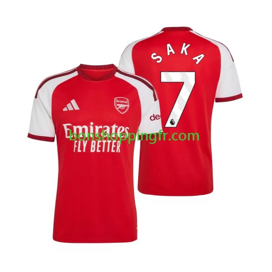 Maillot Domicile Arsenal Bukayo Saka 7 2026-2027 Manches Courtes Homme