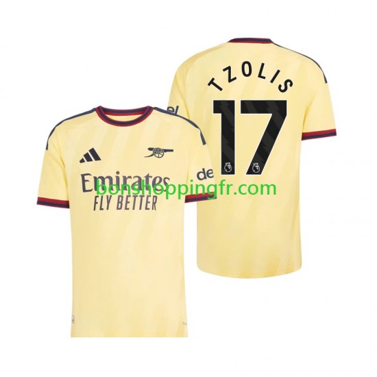 Maillot 3ème Arsenal Christos Tzolis 17 2026-2027 Manches Courtes Homme