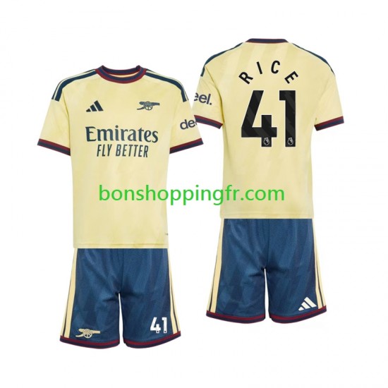 Maillot 3ème Arsenal Declan Rice 41 2026-2027 Manches Courtes Jeune Enfant(+shorts)