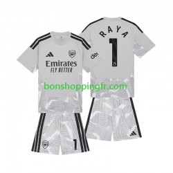 Maillot Domicile Arsenal Gardien David Raya 1 2026-2027 Manches Courtes Jeune Enfant(+shorts)