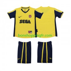 Maillot Rétro Extérieur Arsenal 2000 2001 Manches Courtes Jeune Enfant(+shorts)