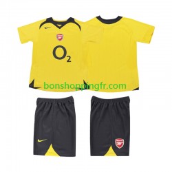 Maillot Rétro Extérieur Arsenal 2005 2006 Manches Courtes Jeune Enfant(+shorts)