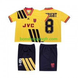 Maillot Rétro Extérieur Arsenal WRIGHT 8 1993 1994 Manches Courtes Jeune Enfant(+shorts)
