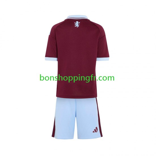 Maillot Domicile Aston Villa 2026-2027 Manches Courtes Jeune Enfant(+shorts)