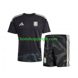 Maillot Extérieur Aston Villa Gardien 2026-2027 Manches Courtes Jeune Enfant(+shorts)