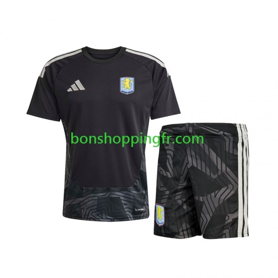 Maillot Extérieur Aston Villa Gardien 2026-2027 Manches Courtes Jeune Enfant(+shorts)