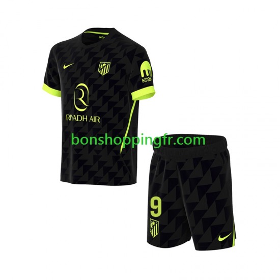 Maillot Extérieur Atlético Madrid Alexander Sorloth 9 2026-2027 Manches Courtes Jeune Enfant(+shorts)