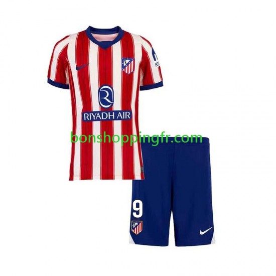 Maillot Domicile Atlético Madrid Alexander Sorloth 9 2026-2027 Manches Courtes Jeune Enfant(+shorts)