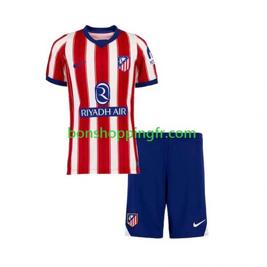 Maillot Domicile Atlético Madrid 2026-2027 Manches Courtes Jeune Enfant(+shorts)