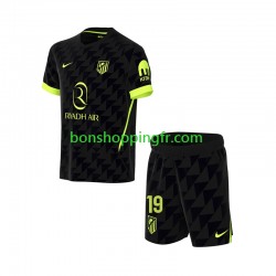 Maillot Extérieur Atlético Madrid Julian Alvarez 19 2026-2027 Manches Courtes Jeune Enfant(+shorts)