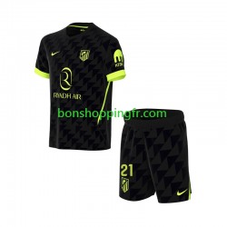 Maillot Extérieur Atlético Madrid Obed Vargas 21 2026-2027 Manches Courtes Jeune Enfant(+shorts)
