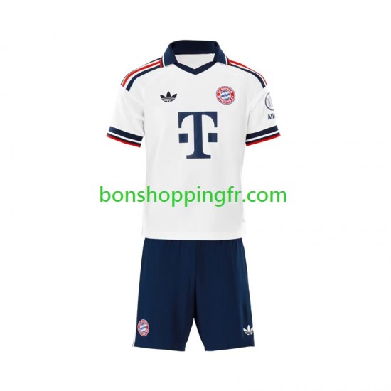 Maillot Extérieur Bayern Munich 2026-2027 Manches Courtes Jeune Enfant(+shorts)