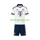 Maillot Extérieur Bayern Munich 2026-2027 Manches Courtes Jeune Enfant(+shorts)