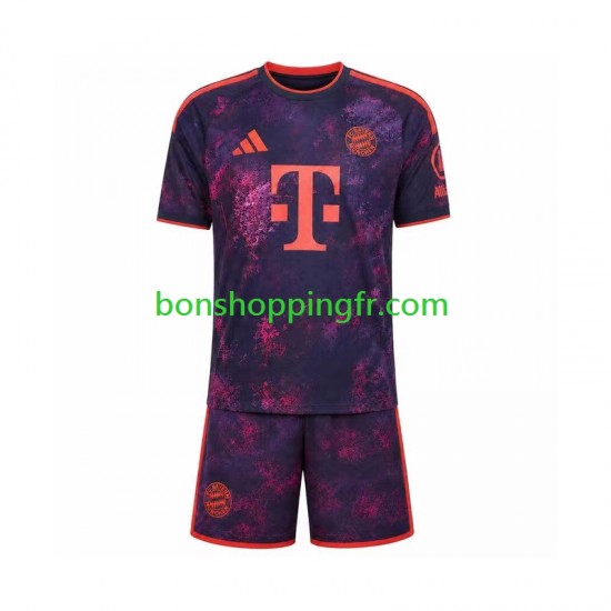 Maillot 3ème Bayern Munich 2026-2027 Manches Courtes Jeune Enfant(+shorts)