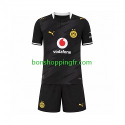 Maillot Extérieur Borussia Dortmund 2026-2027 Manches Courtes Jeune Enfant(+shorts)