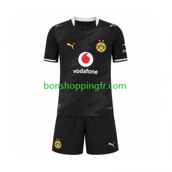 Maillot Extérieur Borussia Dortmund 2026-2027 Manches Courtes Jeune Enfant(+shorts)
