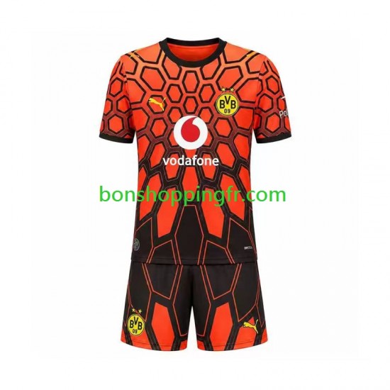 Maillot Domicile Borussia Dortmund Gardien 2026-2027 Manches Courtes Jeune Enfant(+shorts)