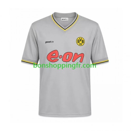 Maillot Rétro Extérieur Borussia Dortmund 2002 Manches Courtes Homme
