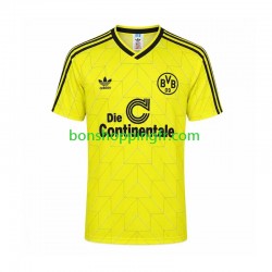 Maillot Rétro Domicile Borussia Dortmund 1998 Manches Courtes Homme