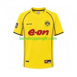Maillot Rétro Domicile Borussia Dortmund 2002 Manches Courtes Homme