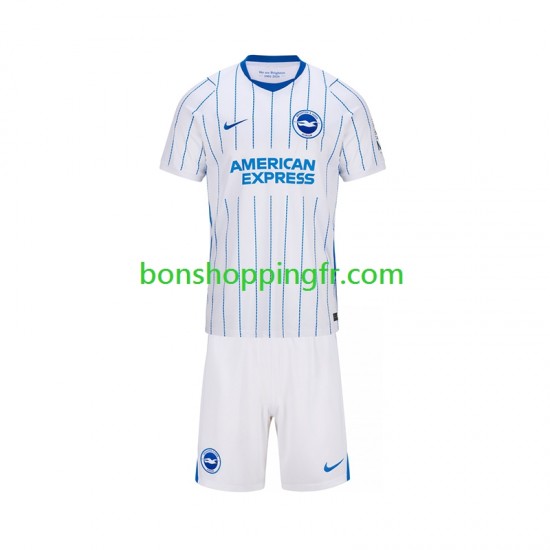 Maillot Extérieur Brighton Hove Albion 2026-2027 Manches Courtes Jeune Enfant(+shorts)