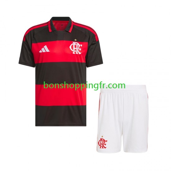 Maillot Domicile CR Flamengo 2026-2027 Manches Courtes Jeune Enfant(+shorts)