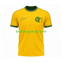 Maillot Rétro Domicile CR Flamengo Manches Courtes Homme