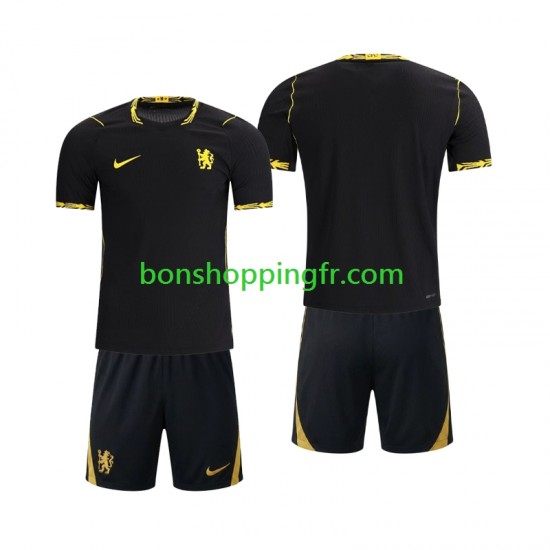 Maillot Extérieur Chelsea 2026-2027 Manches Courtes Jeune Enfant(+shorts)