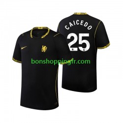Maillot Extérieur Chelsea Moises Caicedo 25 2026-2027 Manches Courtes Homme