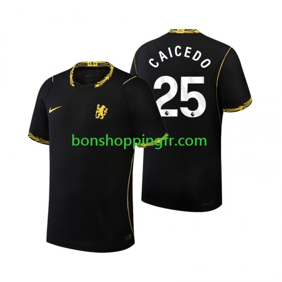 Maillot Extérieur Chelsea Moises Caicedo 25 2026-2027 Manches Courtes Homme