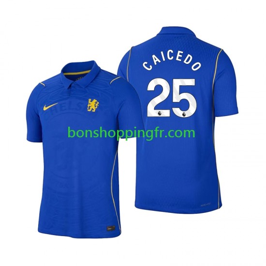 Maillot Domicile Chelsea Moises Caicedo 25 2026-2027 Manches Courtes Homme